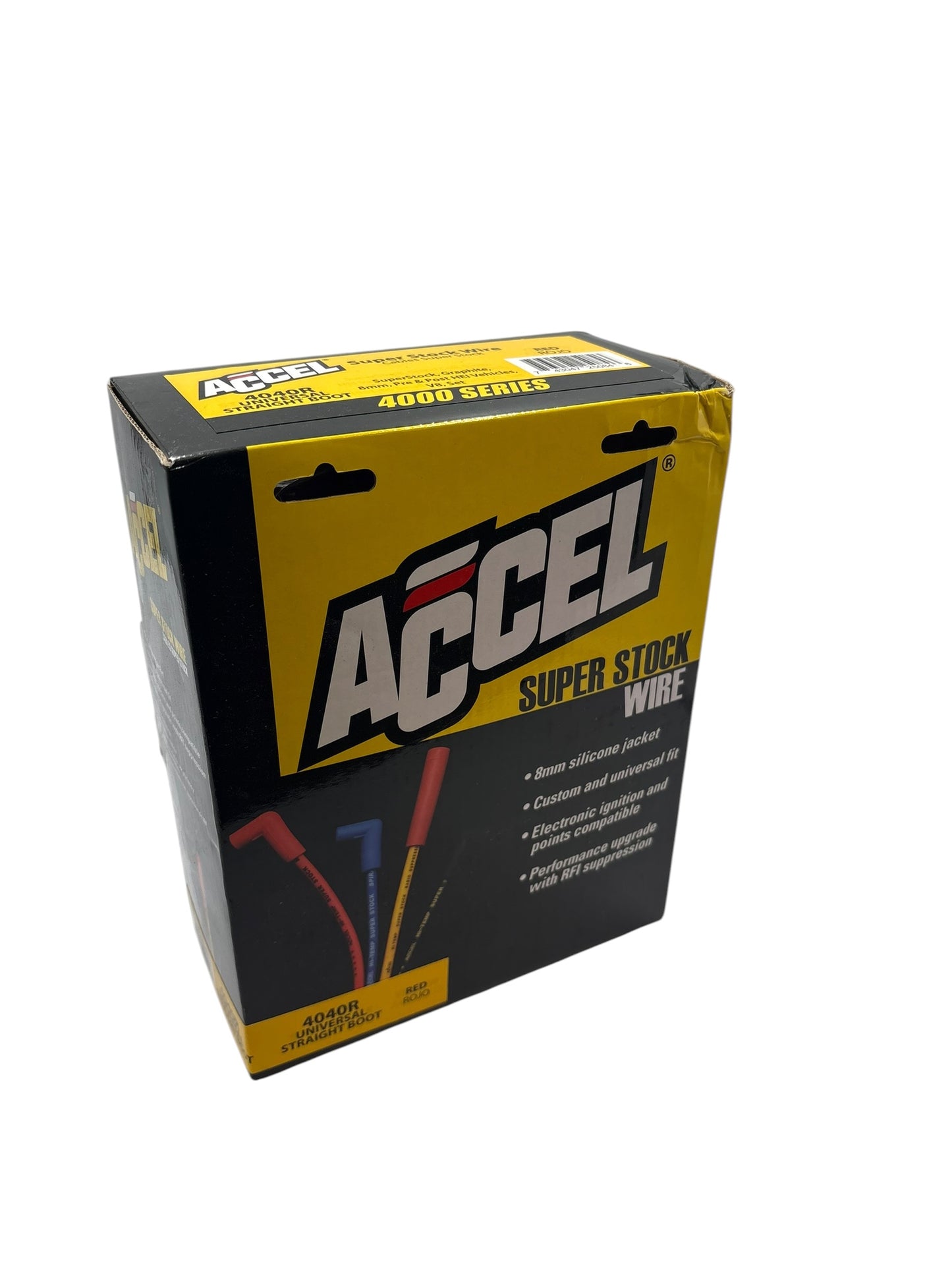 Accel 4040R Red tändkabelsats ()