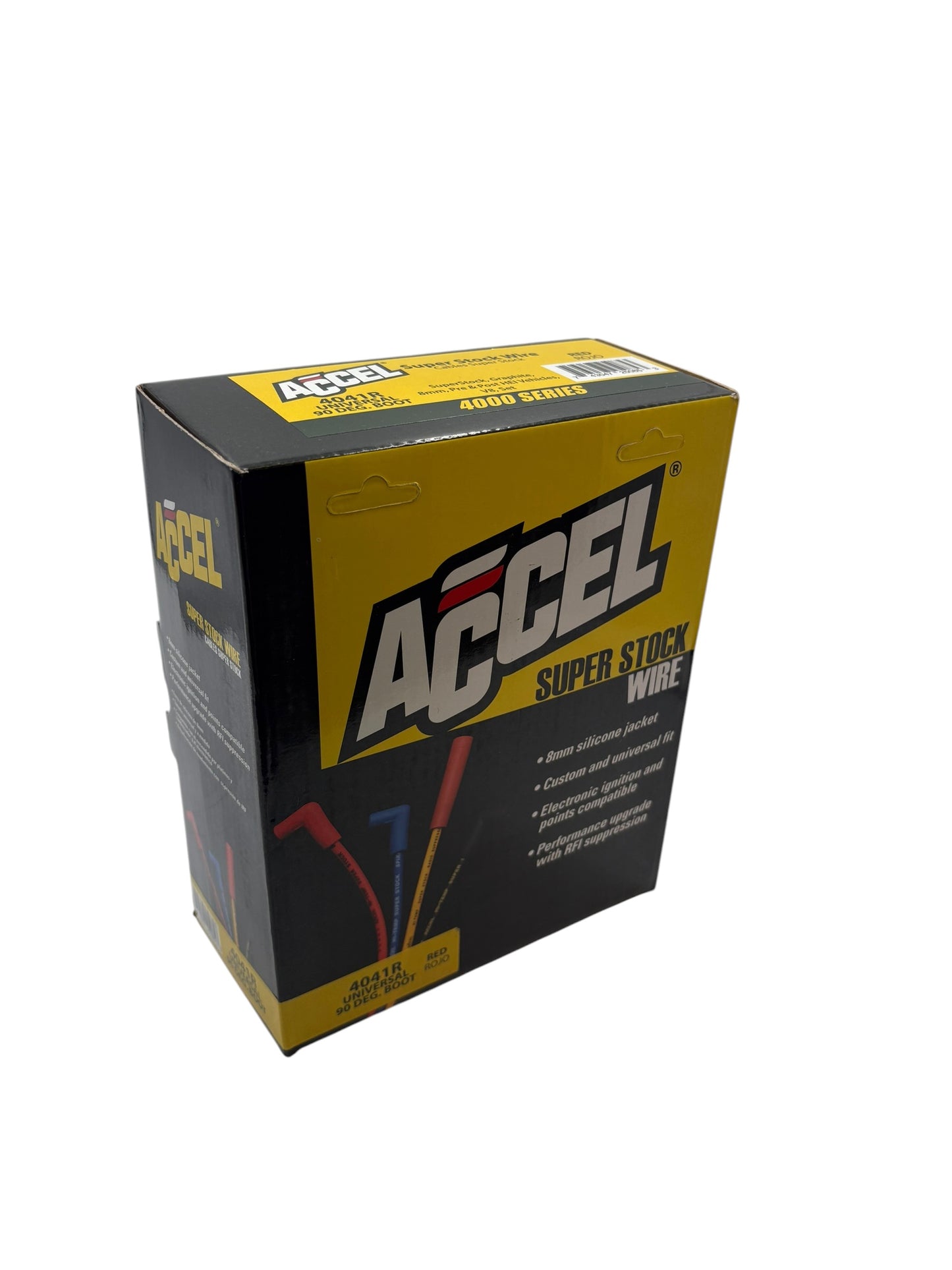 Accel 4041R Red tändkabelsats ()