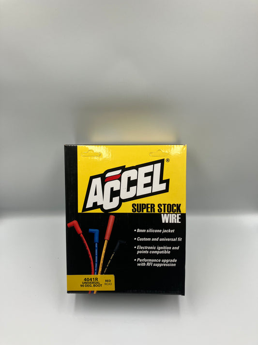 Accel universal röda 8mm tändkablar (4041R)