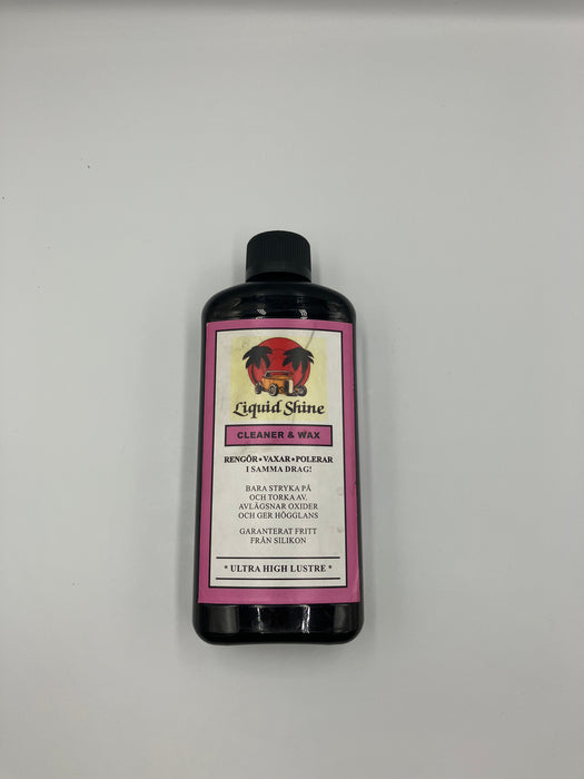 Liquid shine Cleaner and Wax - Suveränt bilvax