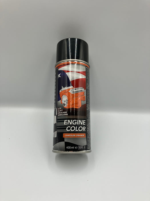 Motorfärg slät - Chrysler Orange