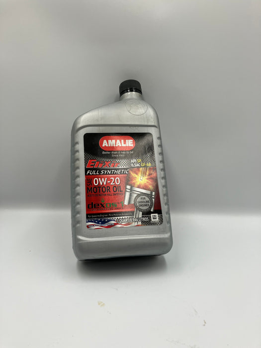 Amalie Motorolja - 0W-20 SAE Full Synthetic
