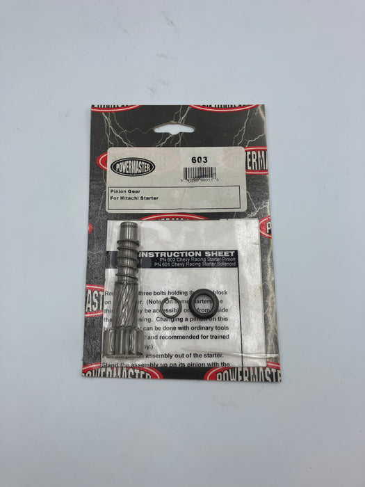 Pinion/gear for hitachi