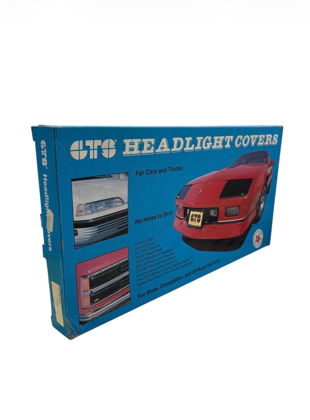 GTS Headlight Covers – Strålkastarskydd (No Drill)