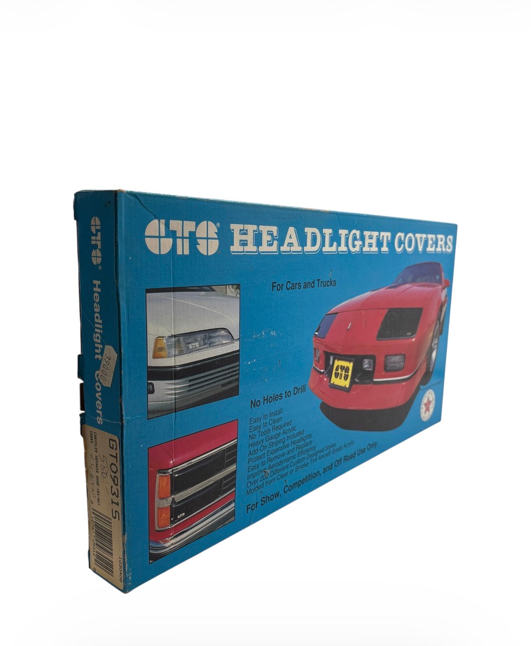GTS Headlight Covers – Strålkastarskydd (No Drill)