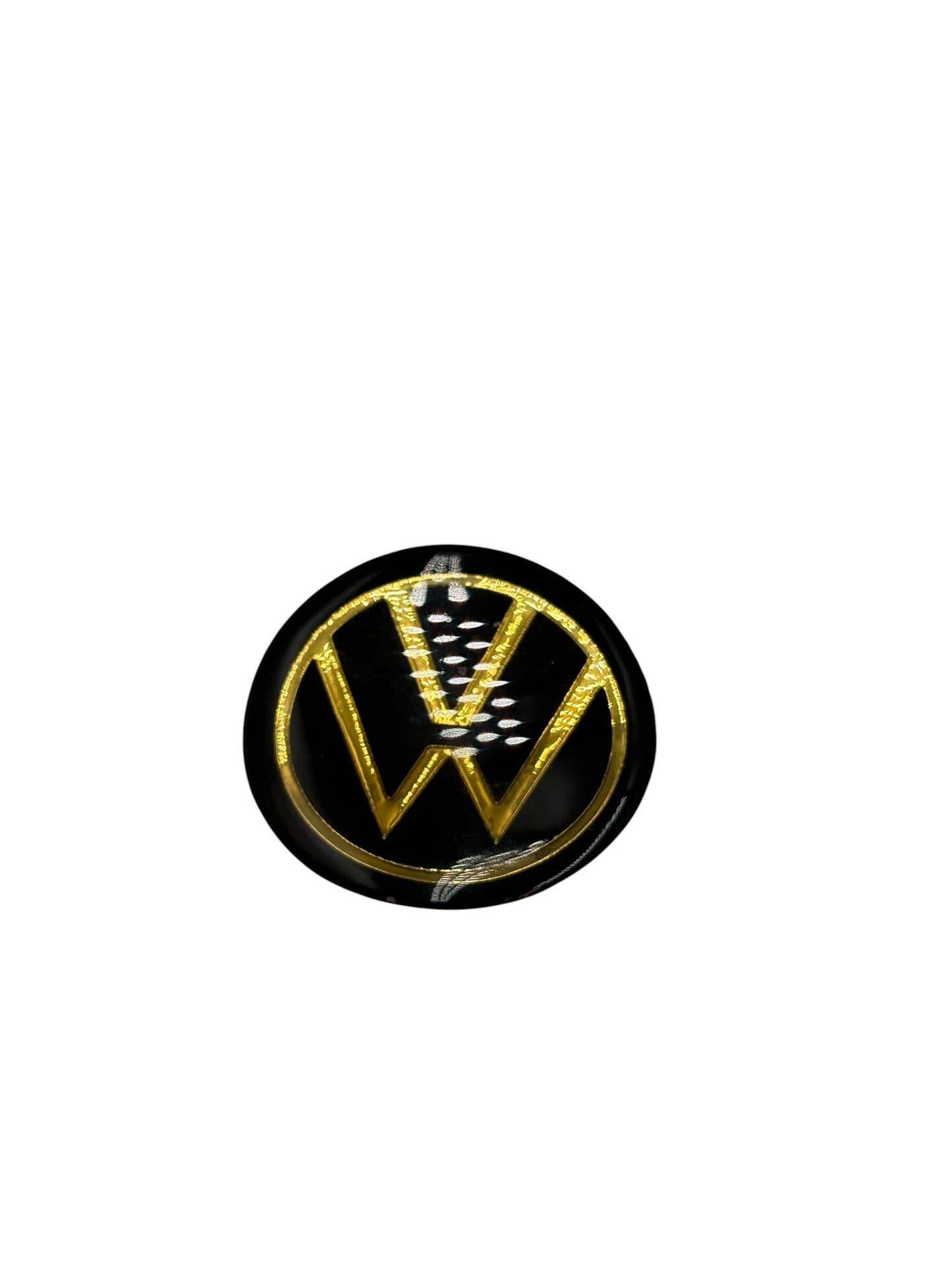 Volkswagen Emblem Guld/Svart