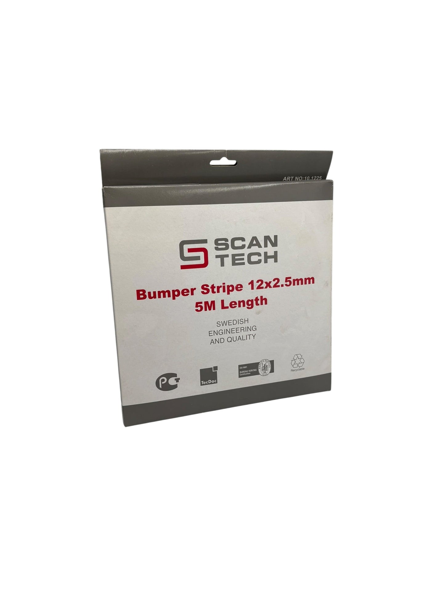 Stötlist / Bumper Stripe 12x2,5mm – 5m (Scan Tech)