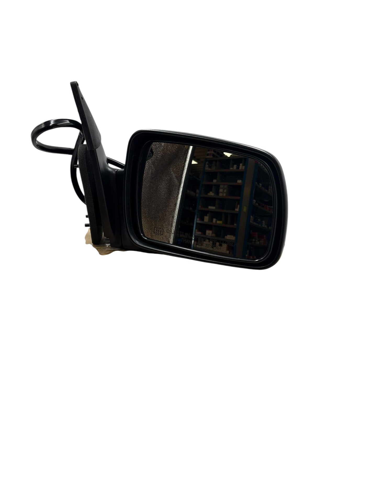 Electric Side Mirror Black LH