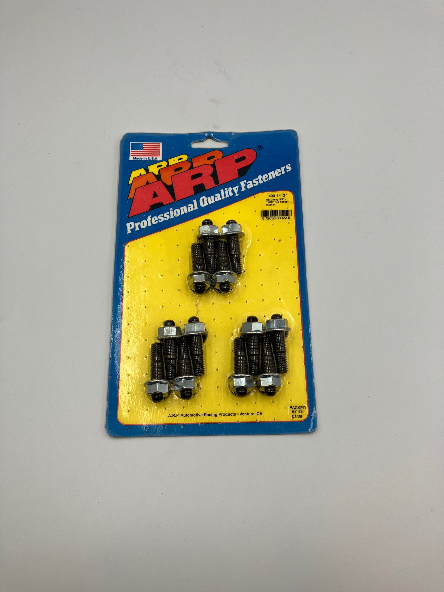ARP Bultsats Headers 3/8 12st (1001412)