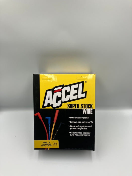 Accel universal röda 8mm tändkablar