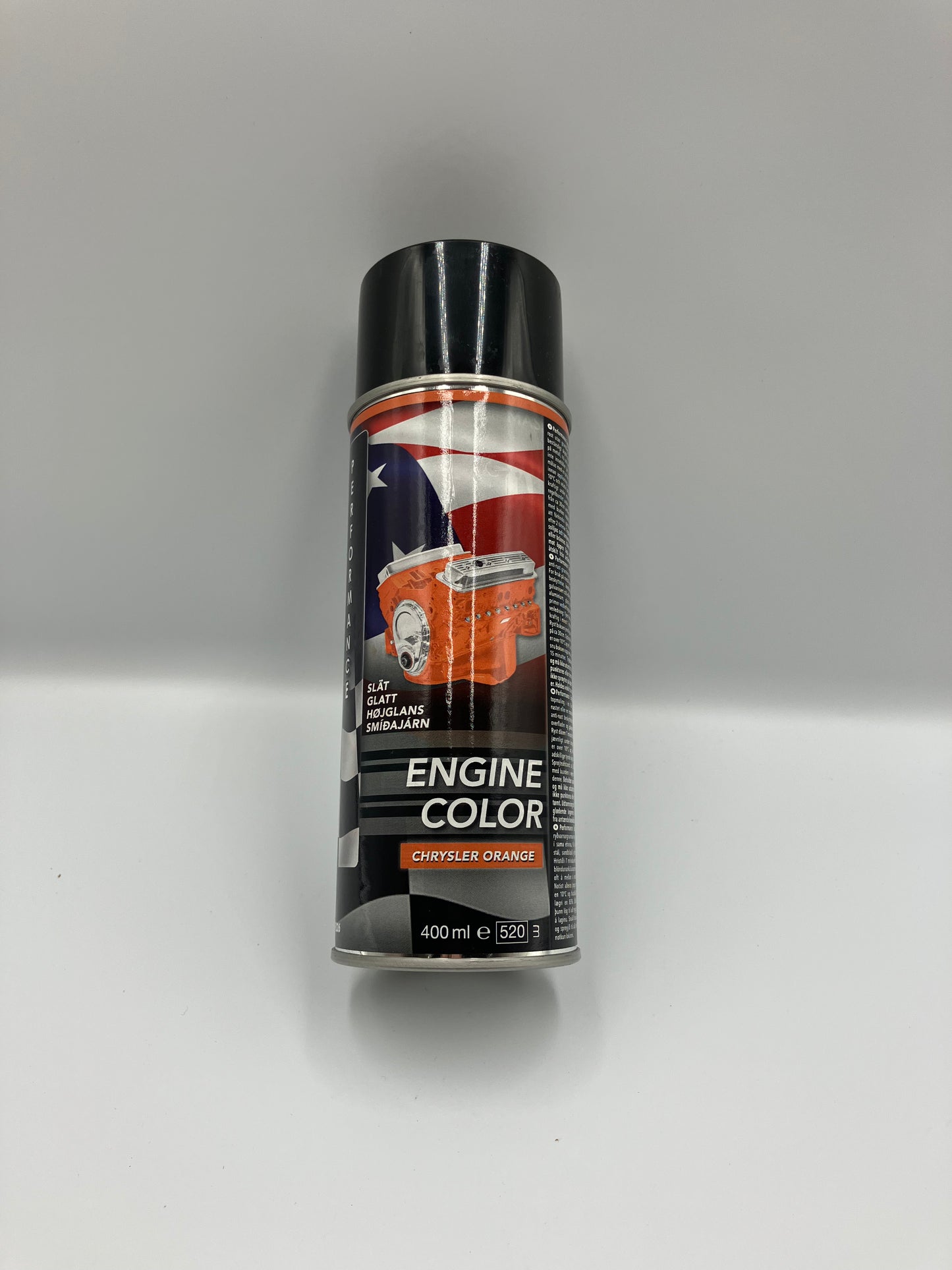 Motorfärg slät - Chrysler Orange (226)