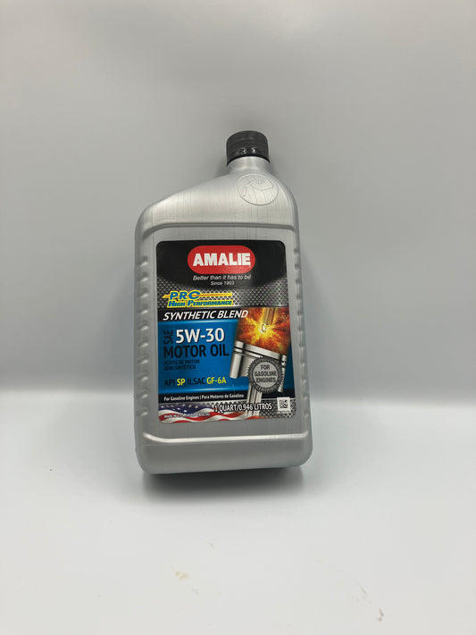 Amalie Motorolja - 5W-30 SAE Synthetic Blend (AM530)