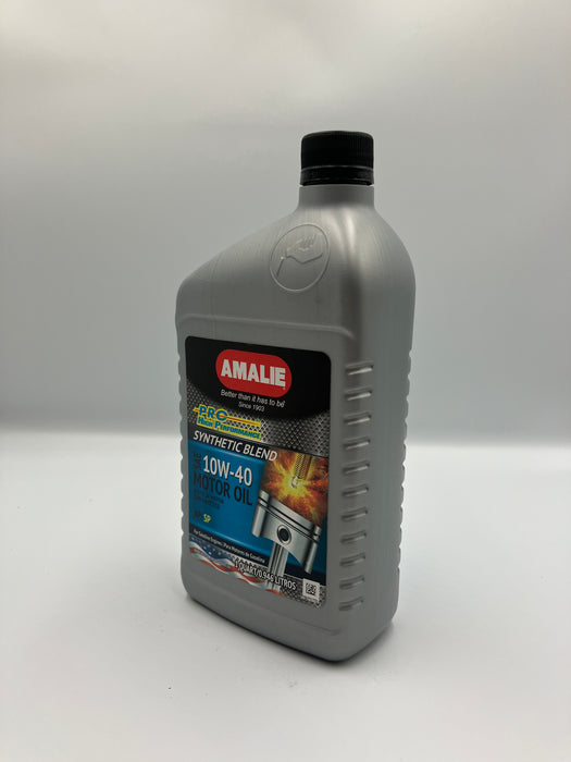 Amalie Motorolja - 10w-40 SAE Synthetic Blend