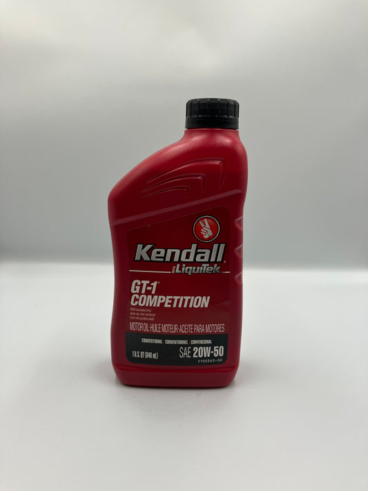 Kendall Motorolja - 20W-50 SAE Competition (KEN2050)