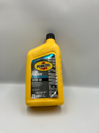 Pennzoil Motorolja - 0W-40 SAE Full Synthetic (PEN040)