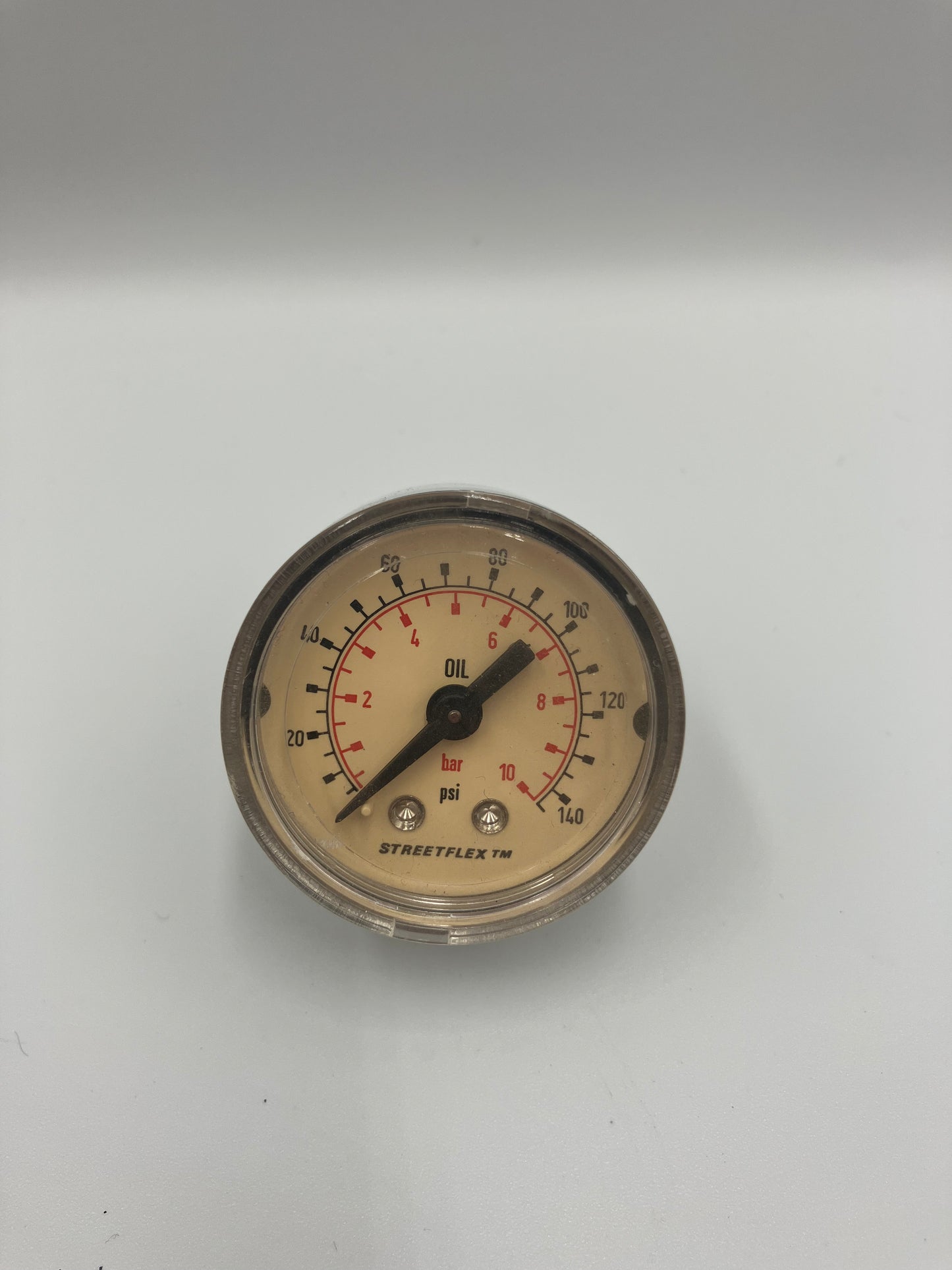 Oljetrycks mätare mekanisk med rostfritt hölje 1/8npt (OT50)
