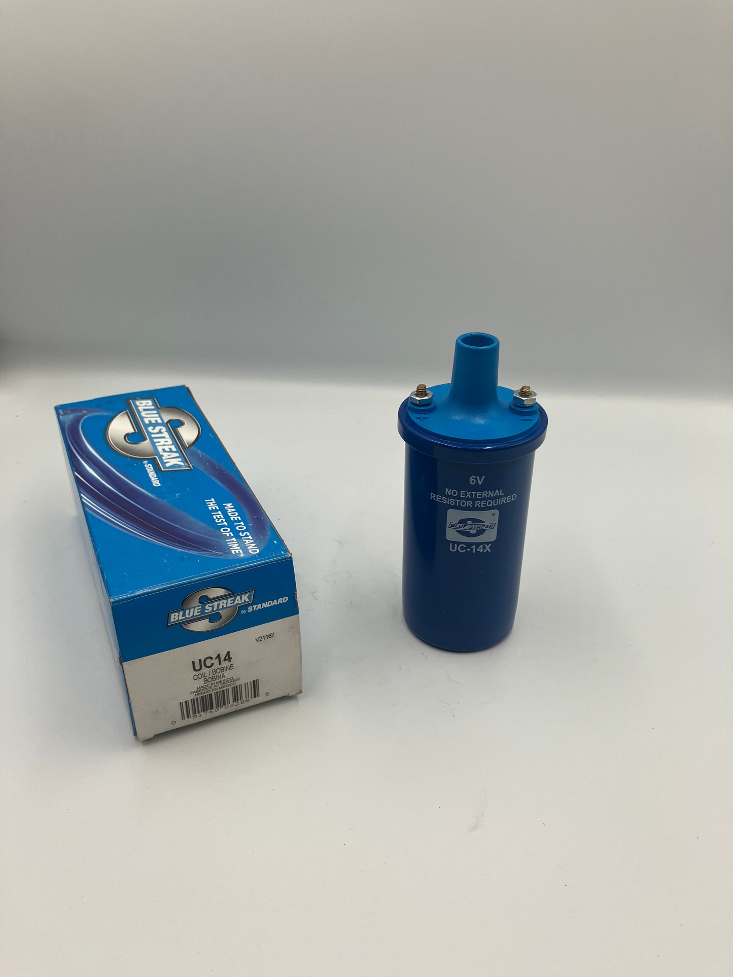 Tändspole rund 6volt (UC14)