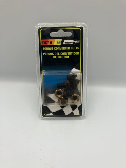 Turbin Bult/Mutter  3st 3/8"-24 x 15,9mm, med muttrar, GM TH350, TH350C, Powerglide