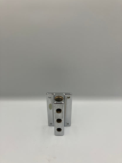 Bränsleblock- Chrome- 3 Uttag (61511)