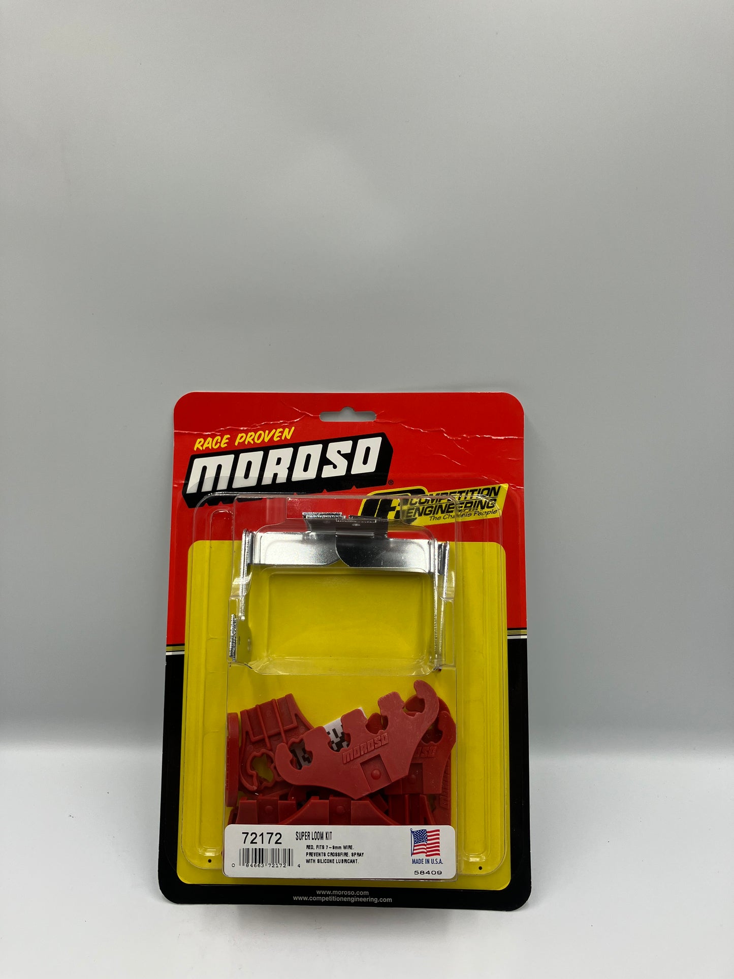 Tändkabelhållare- Moroso- Röd (72172)