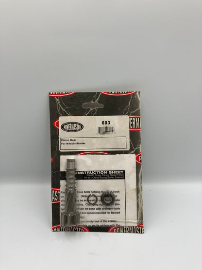 Pinion/gear for hitachi (6031)