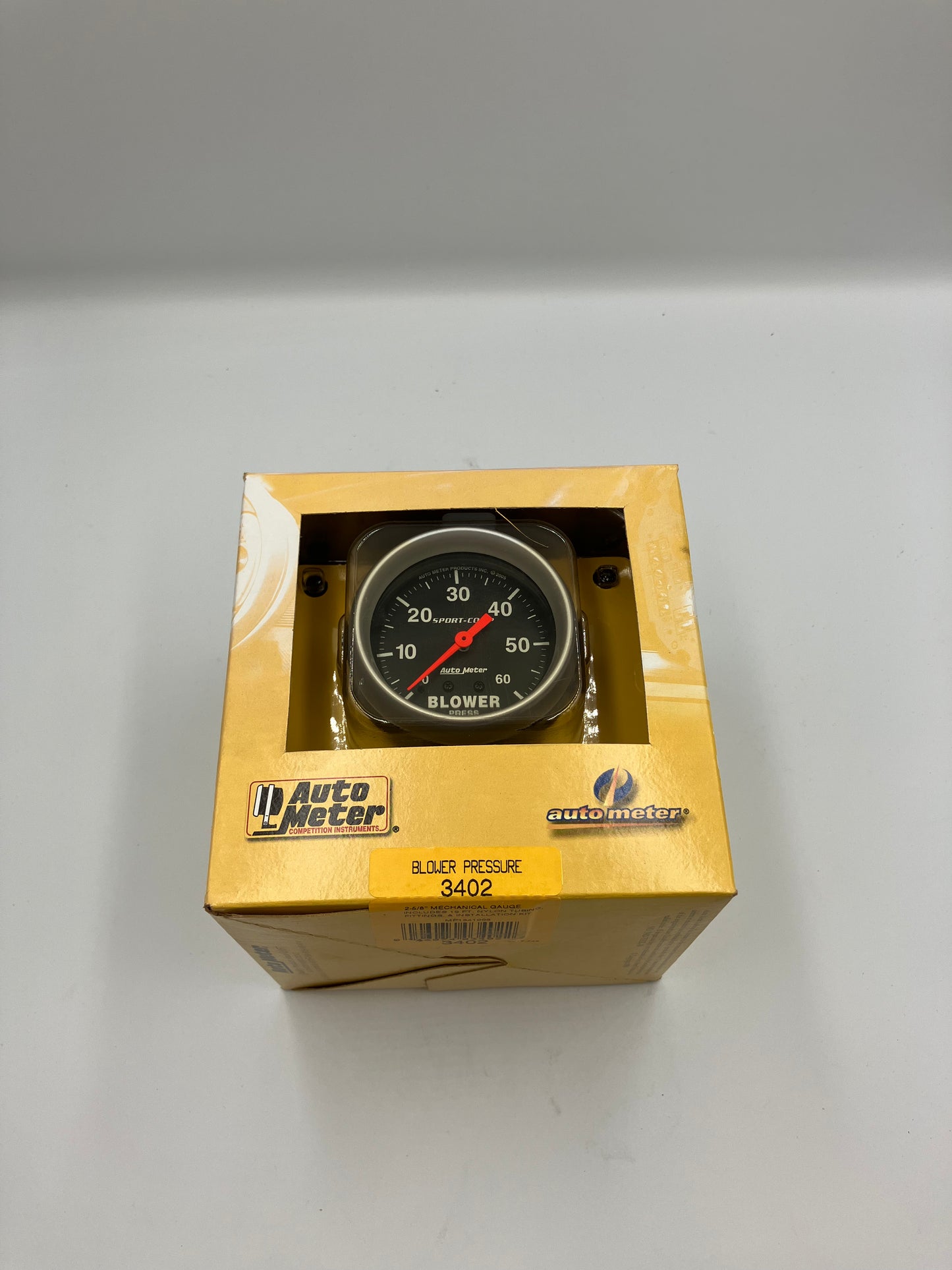Laddtrycksmätare- Auto meter (3402)