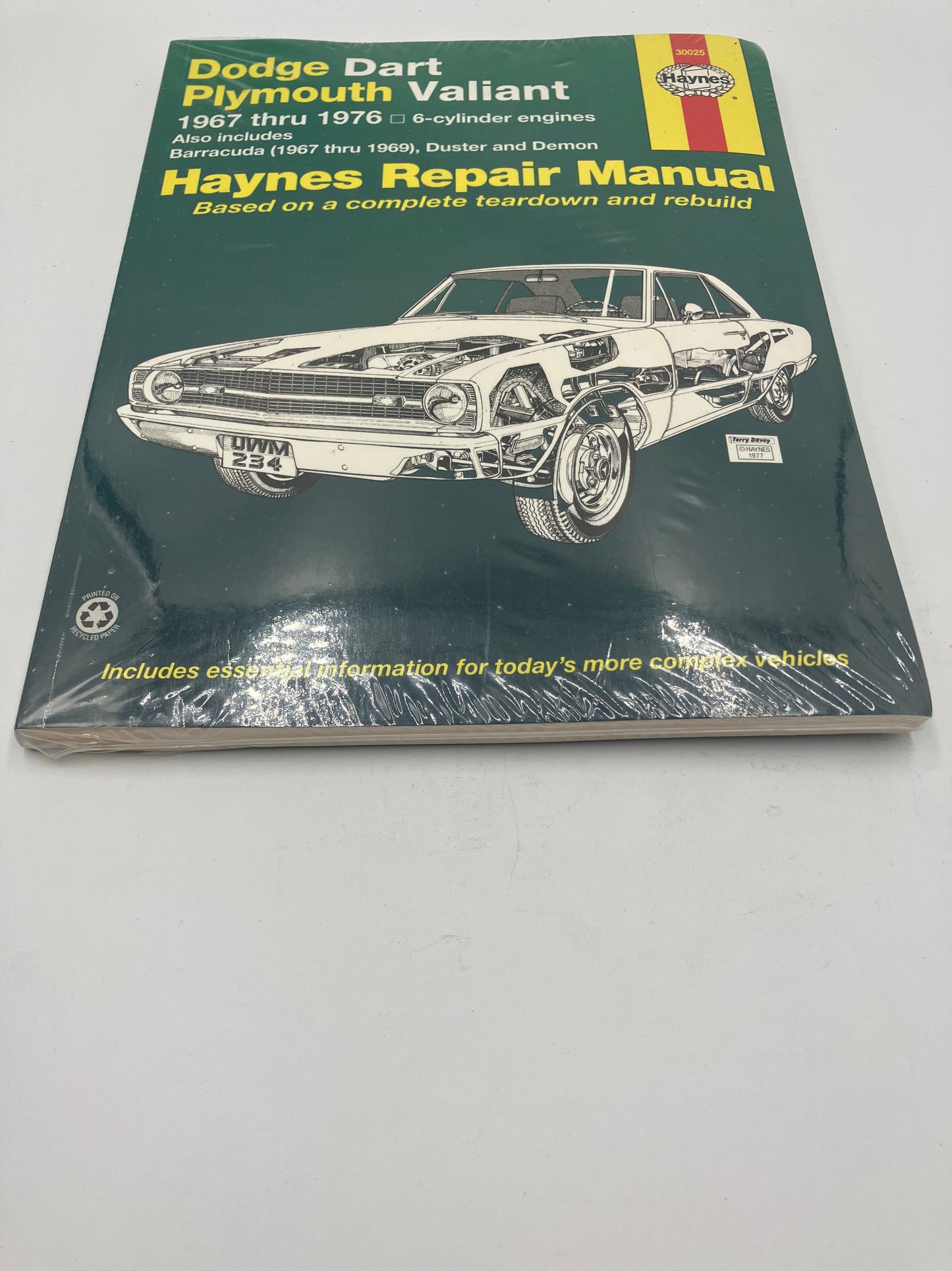 Haynes Handbok Dodge dart, Plumouth Valiant ()