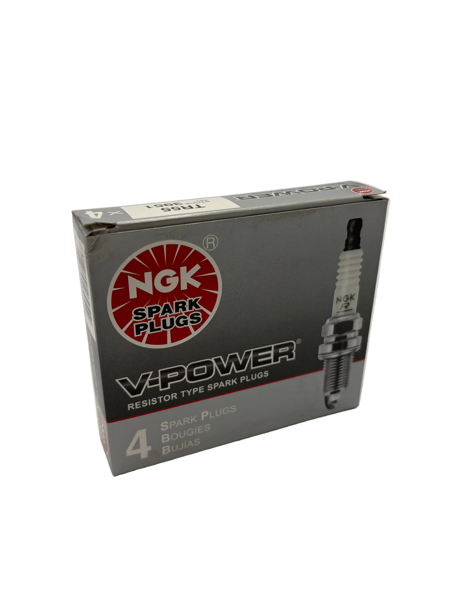 NGK V-Power Tändstift – TR55 (4-pack) ()