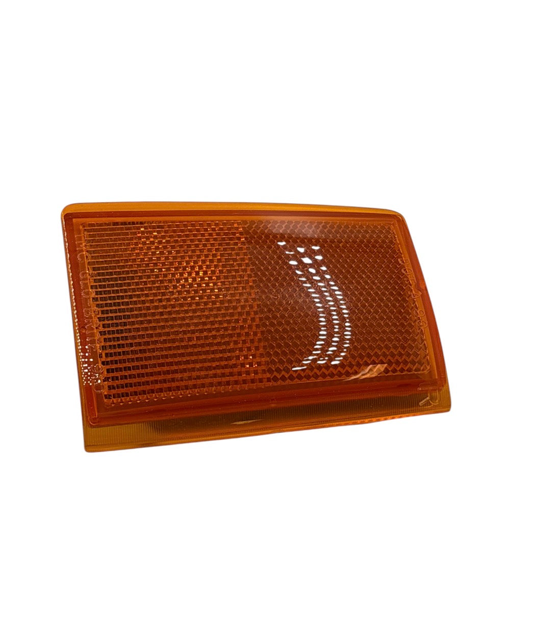 Blinkersglas / Sidomarkeringsglas – Orange (rektangulär)