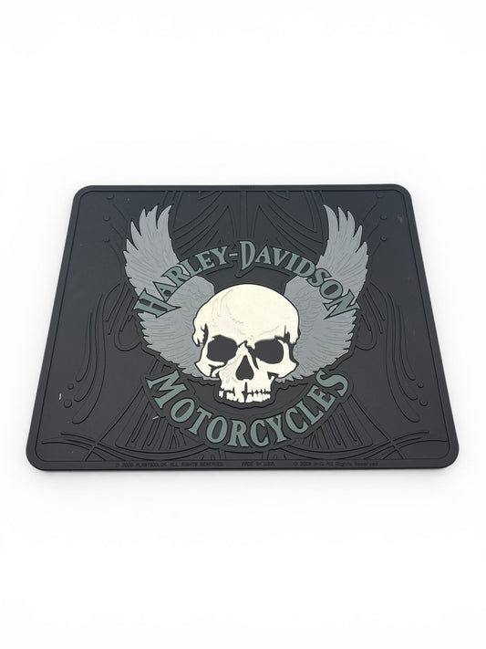 Gummimatta Harley-Davidson – skull design