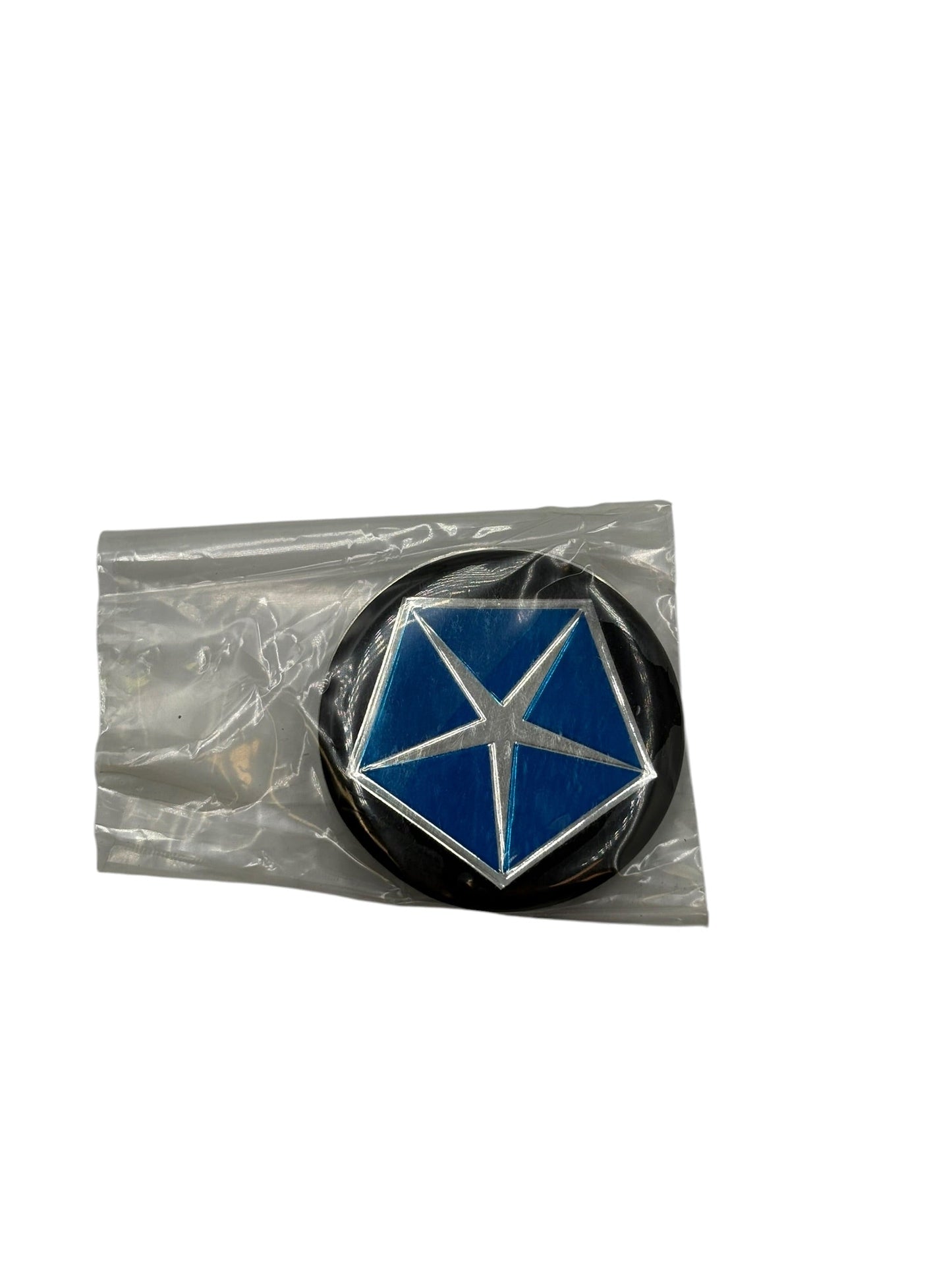Chrysler Emblem Blå