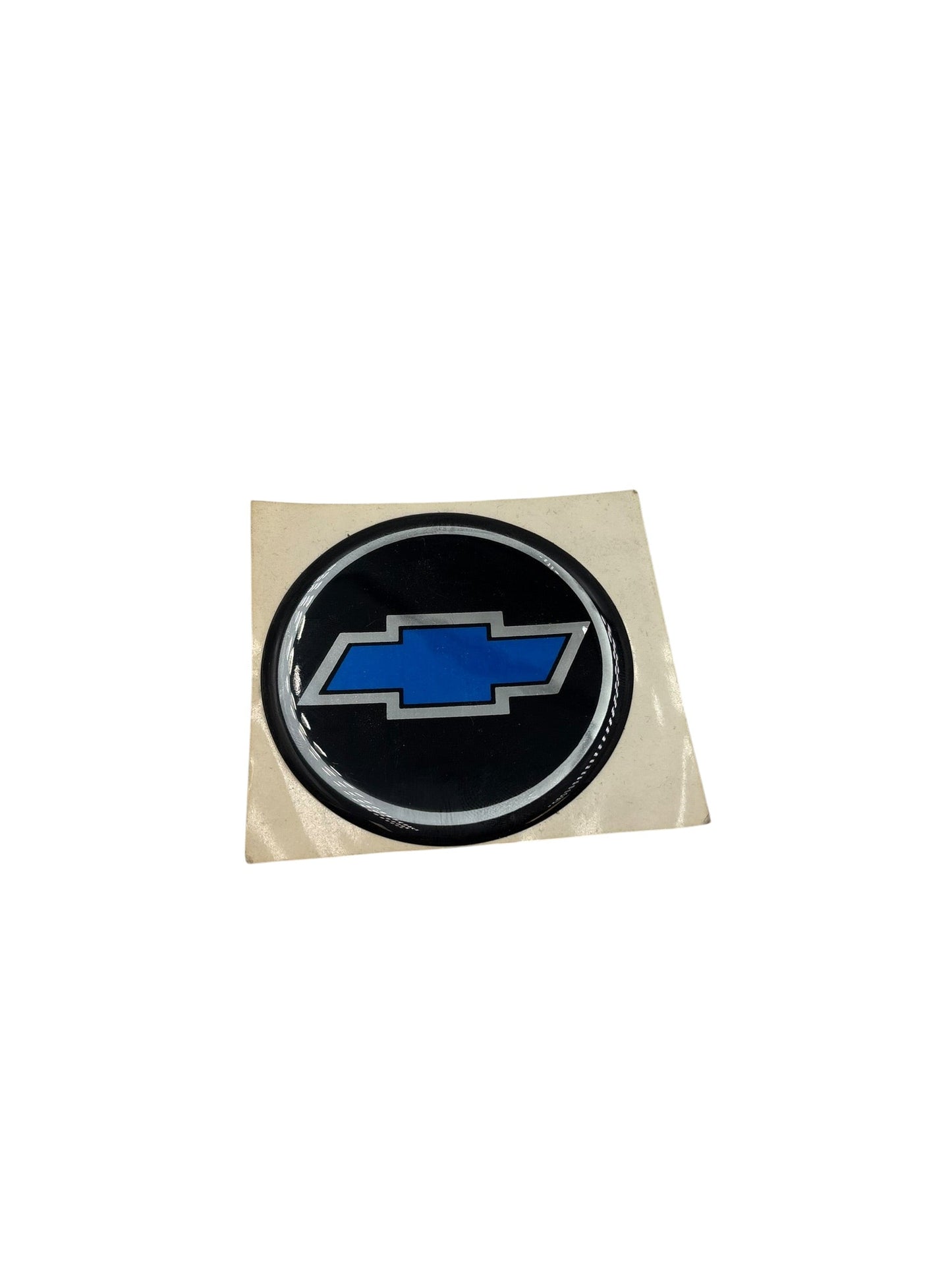 Chevrolet emblem blått runt