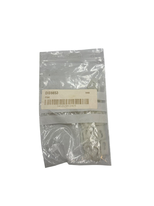 Clips / plastfästen vita (sats)