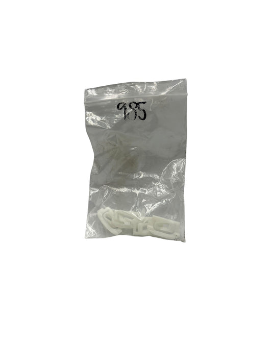 Plastclips / panelclips (vit, set)