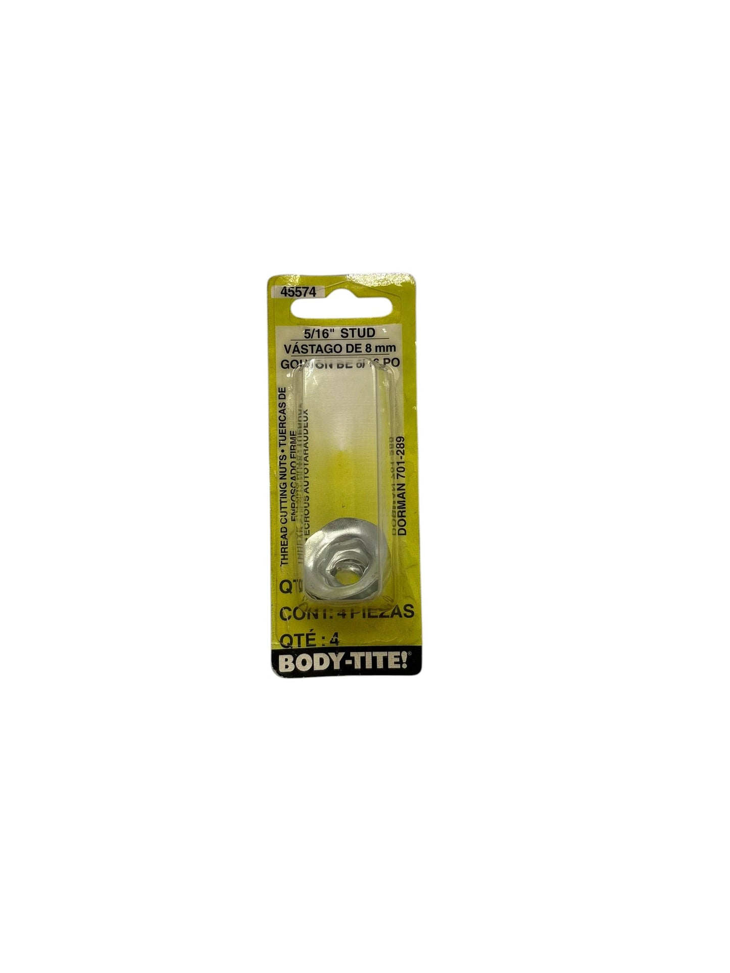 Gängreparationsmutter / Thread Cutting Nut 5/16” (4-pack)